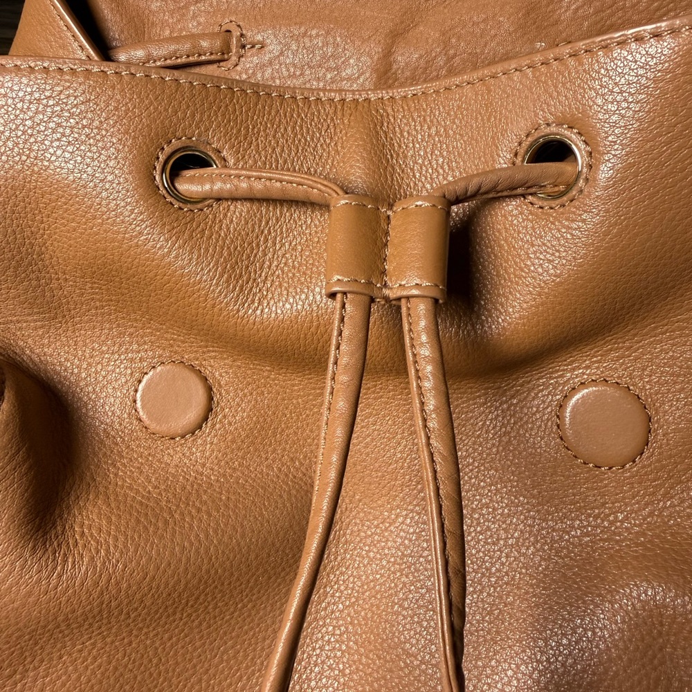 Tory Burch Leather Backpack - Picture 3 of 8